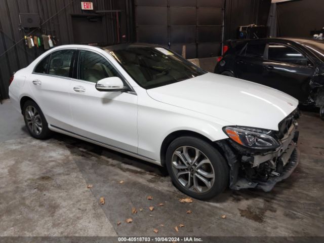 MERCEDES-BENZ C-CLASS 2015 55swf4kb6fu031180