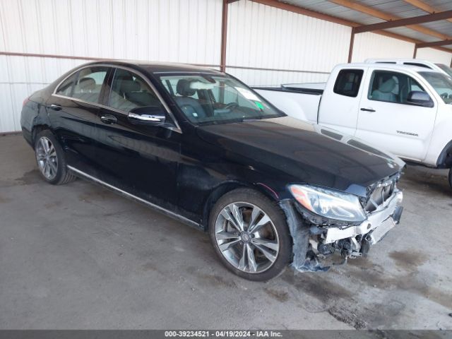 MERCEDES-BENZ C 300 2015 55swf4kb6fu040378