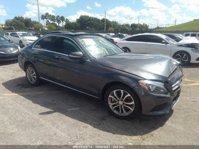 MERCEDES-BENZ C-CLASS 2015 55swf4kb6fu061411