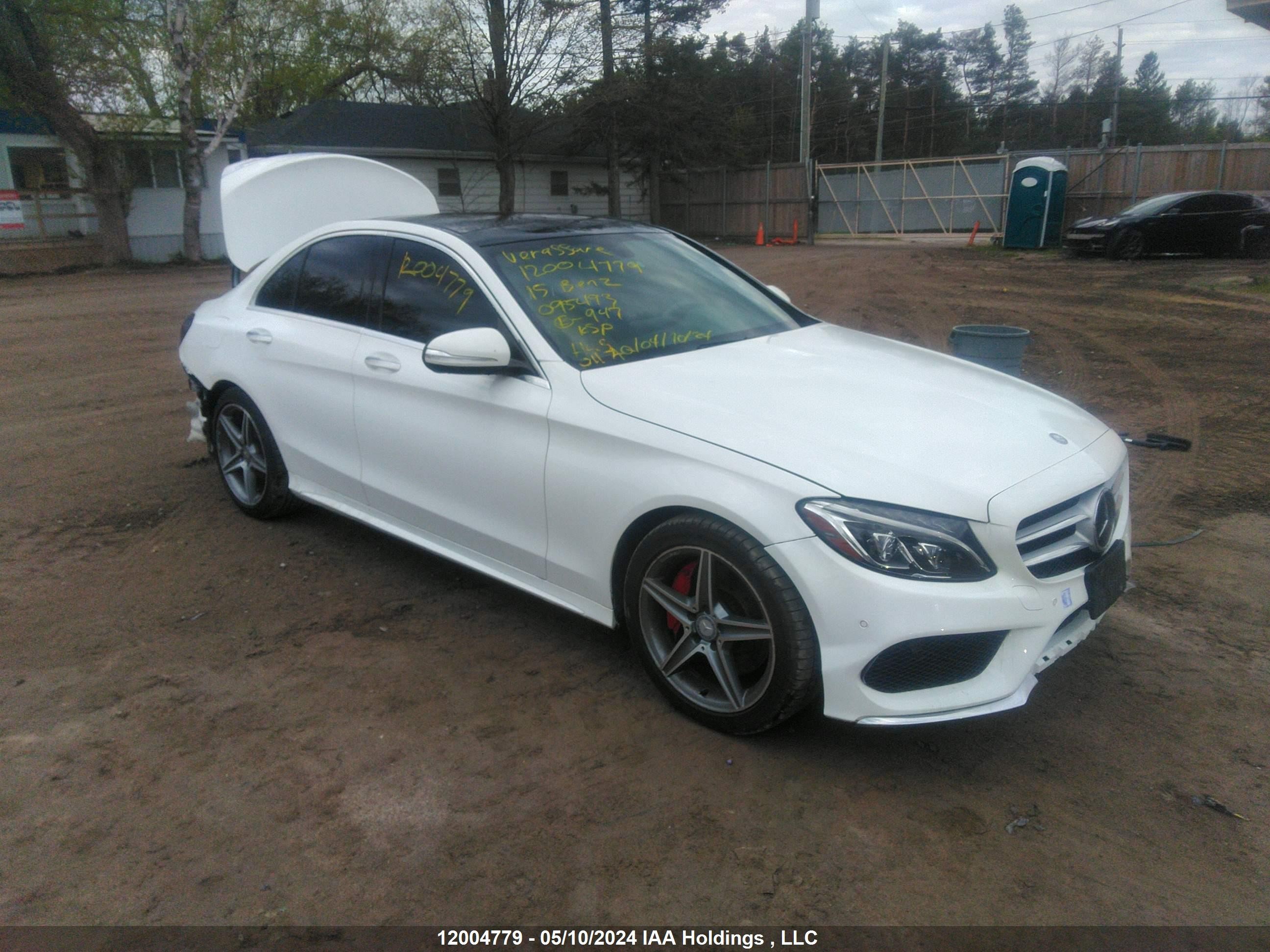 MERCEDES-BENZ C-KLASSE 2015 55swf4kb6fu095493