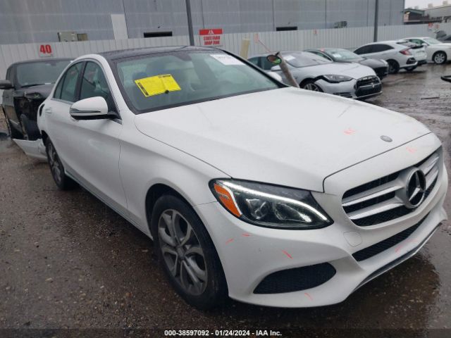 MERCEDES-BENZ C 300 2016 55swf4kb6gu079442