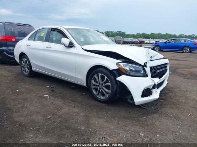 MERCEDES-BENZ C-CLASS 2016 55swf4kb6gu106414