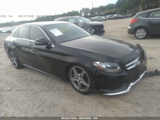 MERCEDES-BENZ C-CLASS 2016 55swf4kb6gu110818