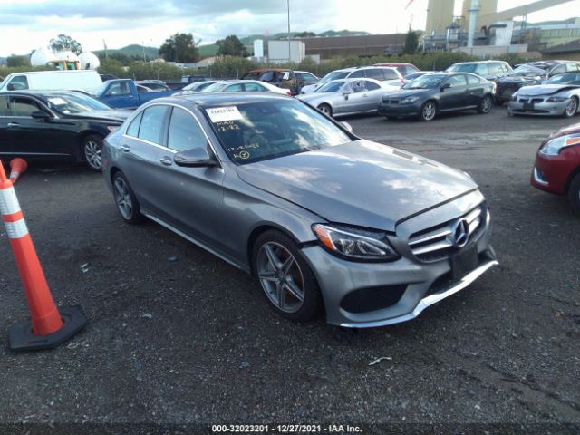 MERCEDES-BENZ C-CLASS 2016 55swf4kb6gu134441