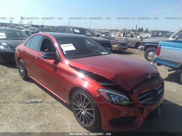 MERCEDES-BENZ C-CLASS 2017 55swf4kb6hu228613