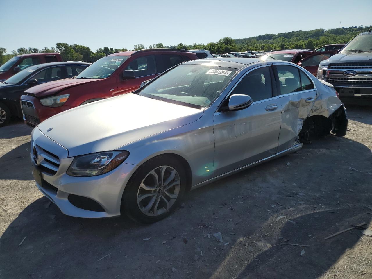 MERCEDES-BENZ C-KLASSE 2018 55swf4kb6ju235518