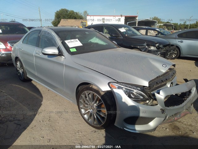 MERCEDES-BENZ C-CLASS 2015 55swf4kb7fu004246