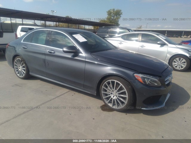 MERCEDES-BENZ C-CLASS 2015 55swf4kb7fu012203