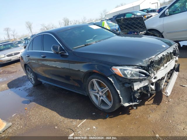 MERCEDES-BENZ C 300 2015 55swf4kb7fu030085