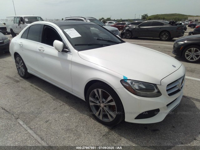 MERCEDES-BENZ C-CLASS 2015 55swf4kb7fu036615