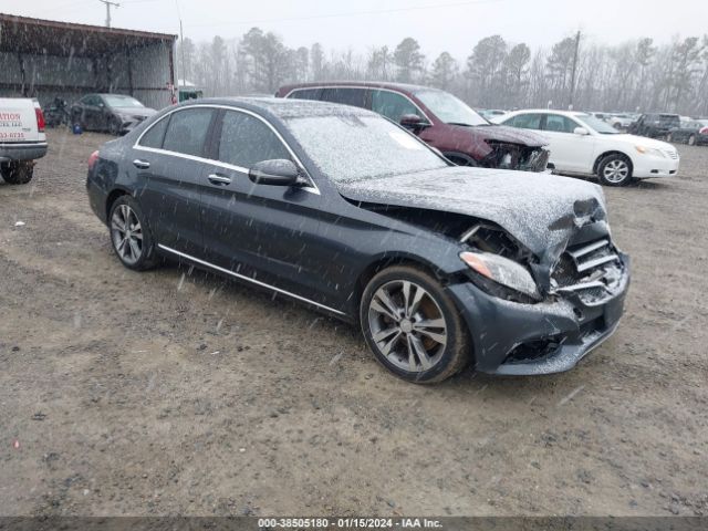 MERCEDES-BENZ C 300 2016 55swf4kb7gu148624