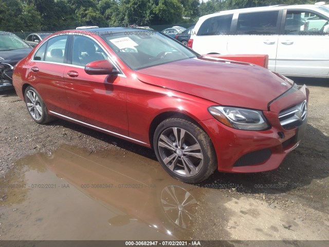 MERCEDES-BENZ C-CLASS 2017 55swf4kb7hu194102