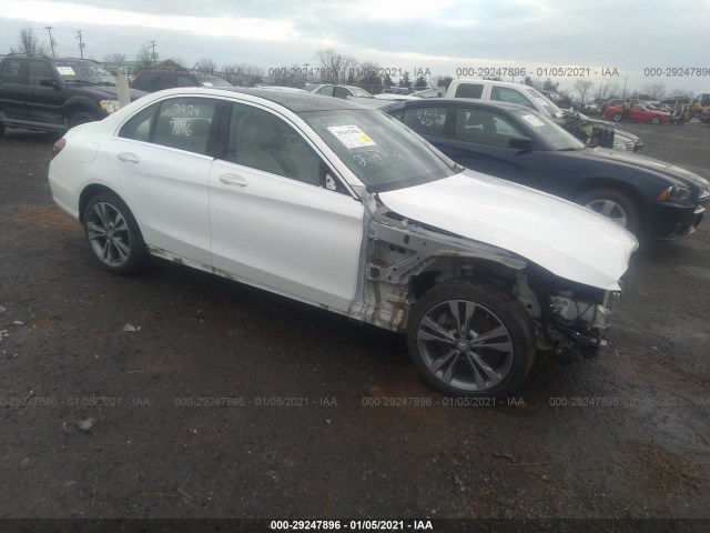 MERCEDES-BENZ C-CLASS 2017 55swf4kb7hu194813