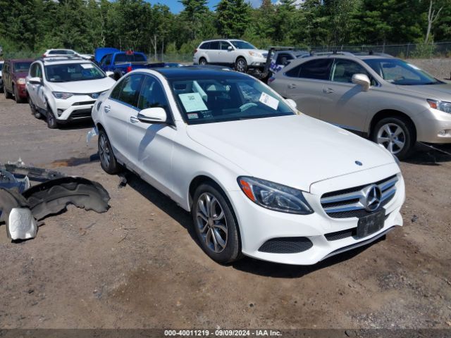 MERCEDES-BENZ C-CLASS 2017 55swf4kb7hu221492