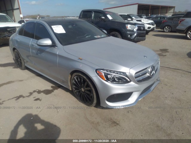 MERCEDES-BENZ C-CLASS 2015 55swf4kb8fu001677