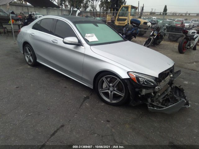 MERCEDES-BENZ C-CLASS 2015 55swf4kb8fu006832