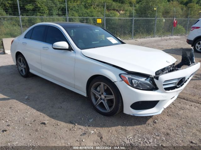 MERCEDES-BENZ C-CLASS 2015 55swf4kb8fu007611