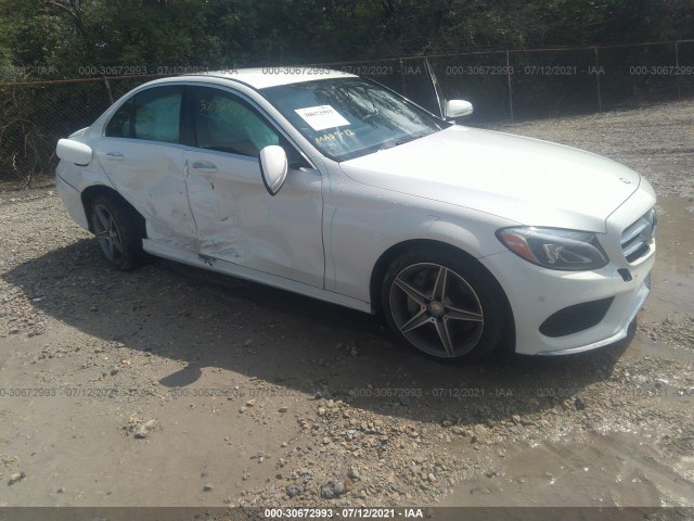 MERCEDES-BENZ C-CLASS 2015 55swf4kb8fu019564