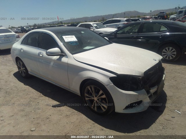 MERCEDES-BENZ C-CLASS 2015 55swf4kb8fu023419