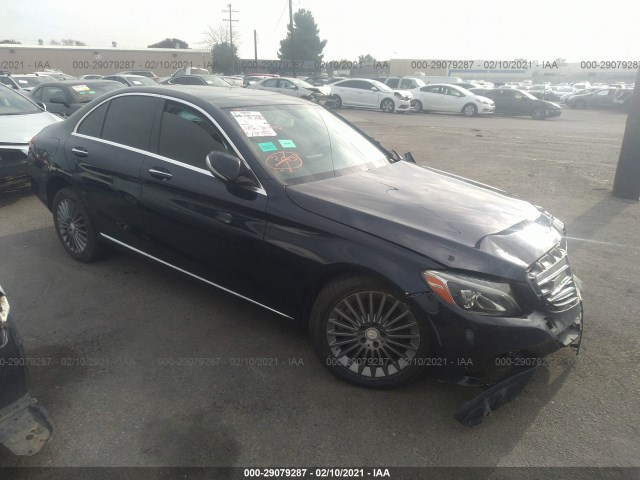 MERCEDES-BENZ C-CLASS 2015 55swf4kb8fu024554