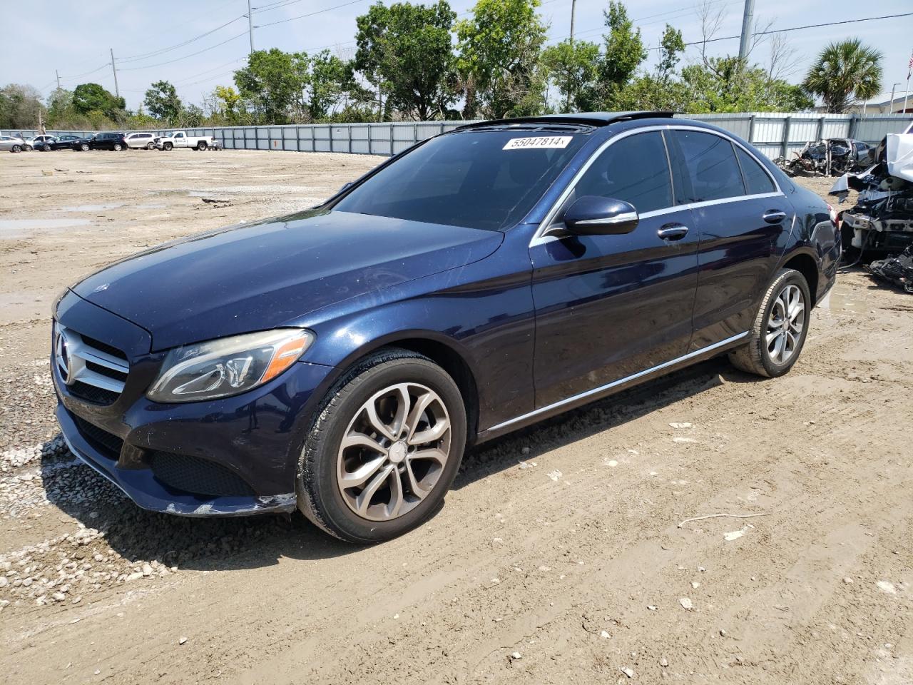 MERCEDES-BENZ C-KLASSE 2015 55swf4kb8fu025607