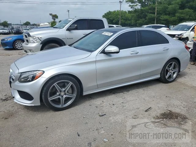 MERCEDES-BENZ C-CLASS 2015 55swf4kb8fu074290