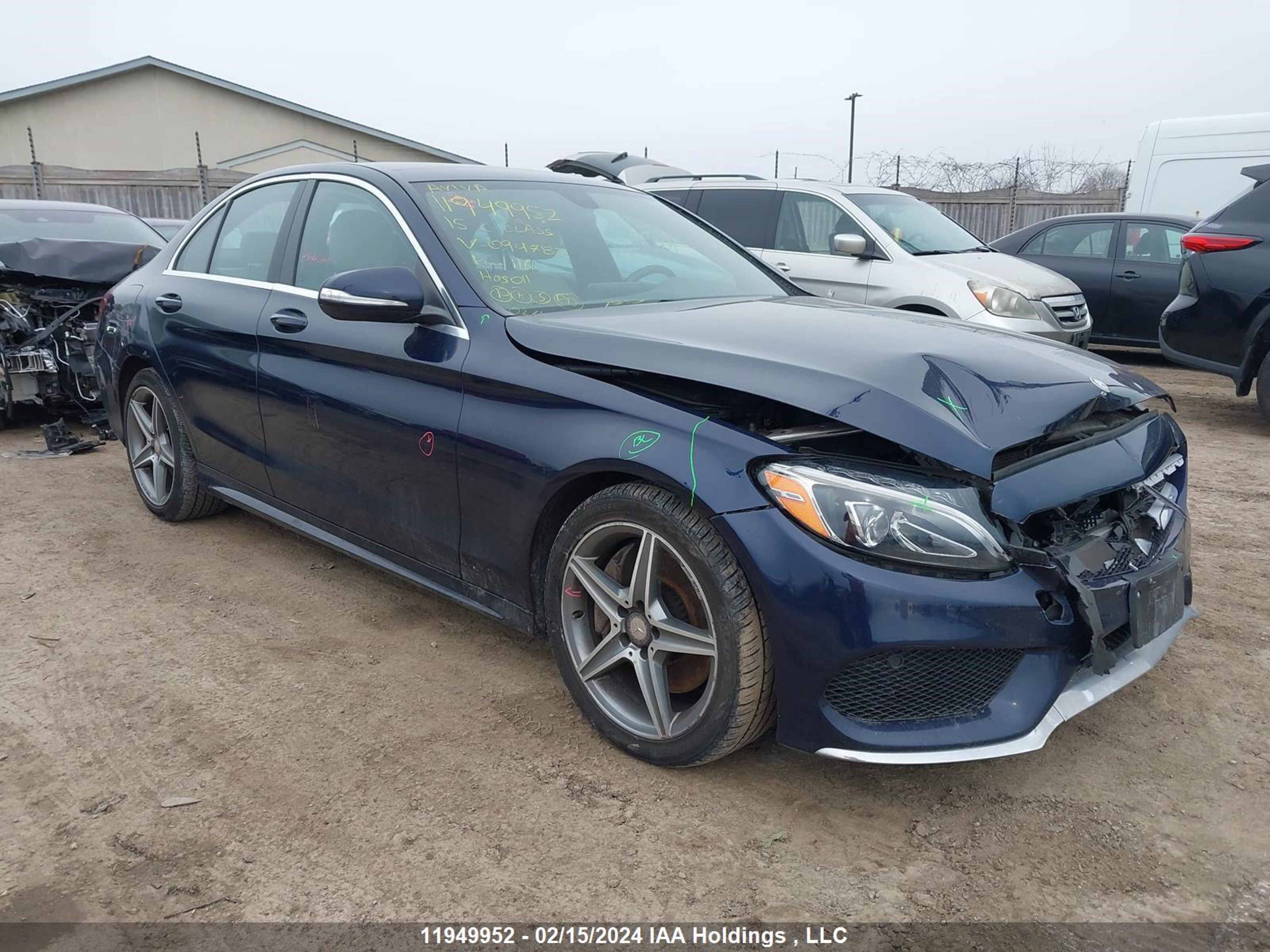 MERCEDES-BENZ C-KLASSE 2015 55swf4kb8fu094782