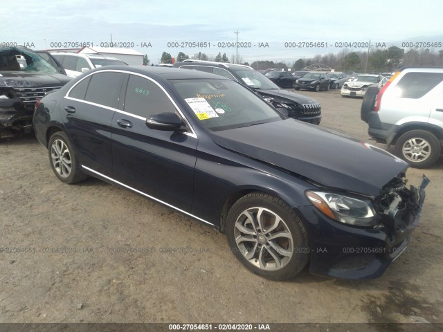 MERCEDES-BENZ C-CLASS 2016 55swf4kb8gu117592