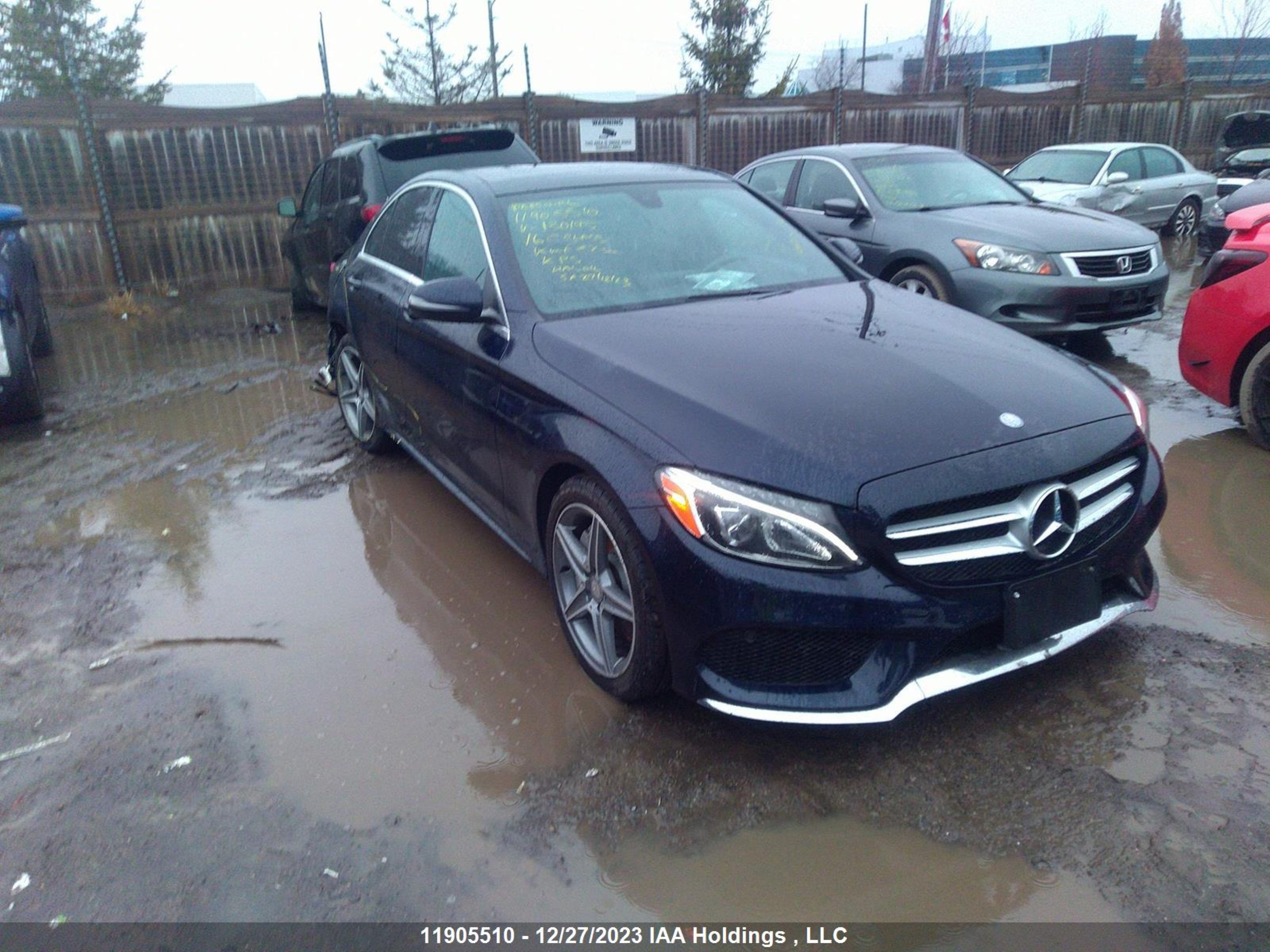 MERCEDES-BENZ C-KLASSE 2016 55swf4kb8gu130195