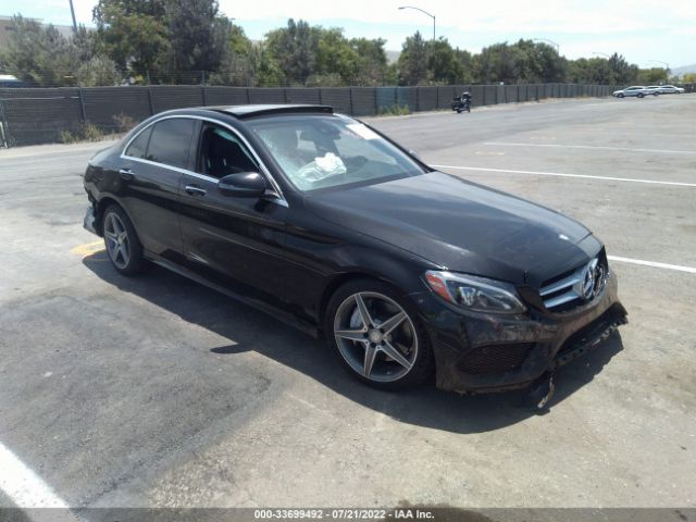 MERCEDES-BENZ C-CLASS 2016 55swf4kb8gu133257