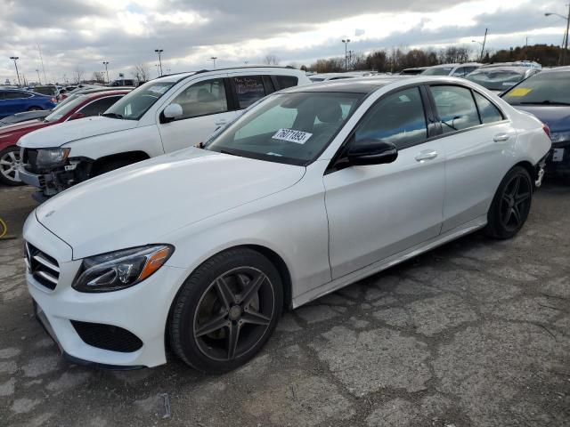 MERCEDES-BENZ C-CLASS 2017 55swf4kb8hu190057