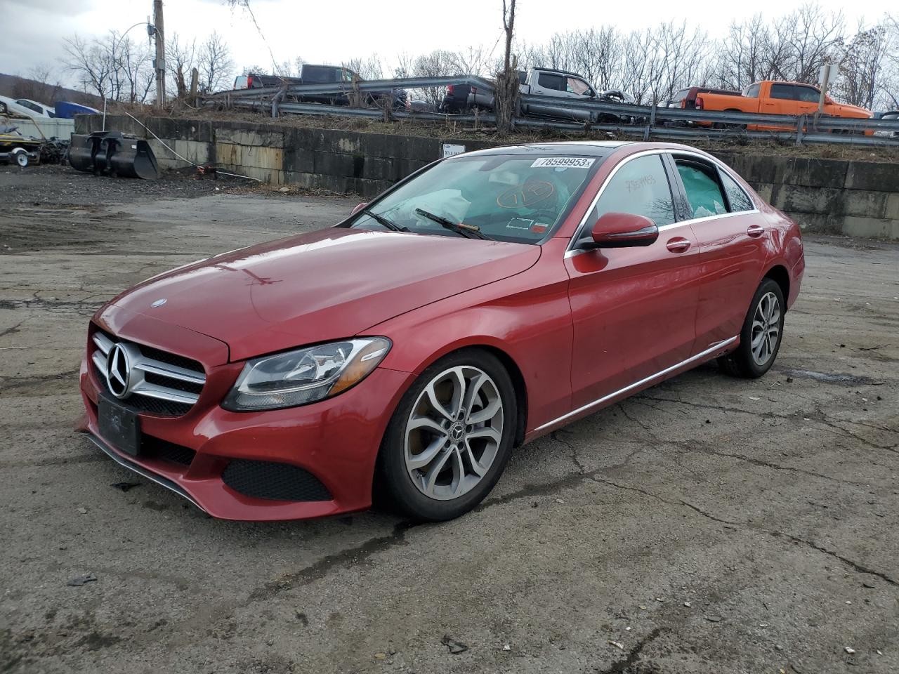 MERCEDES-BENZ C-KLASSE 2017 55swf4kb8hu213465