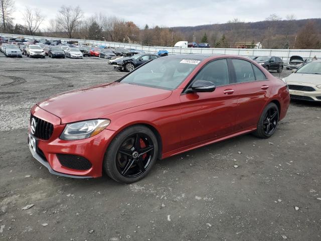 MERCEDES-BENZ C-CLASS 2017 55swf4kb8hu214213