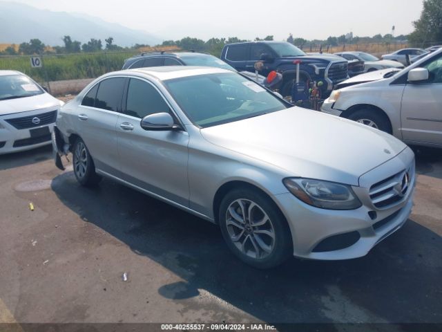 MERCEDES-BENZ C-CLASS 2018 55swf4kb8ju242860