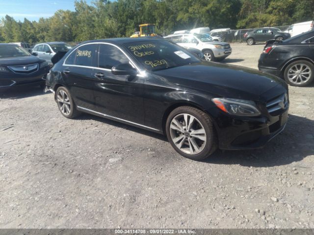 MERCEDES-BENZ C-CLASS 2018 55swf4kb8ju250487