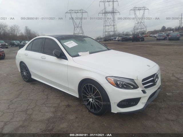 MERCEDES-BENZ C-CLASS 2018 55swf4kb8ju254295