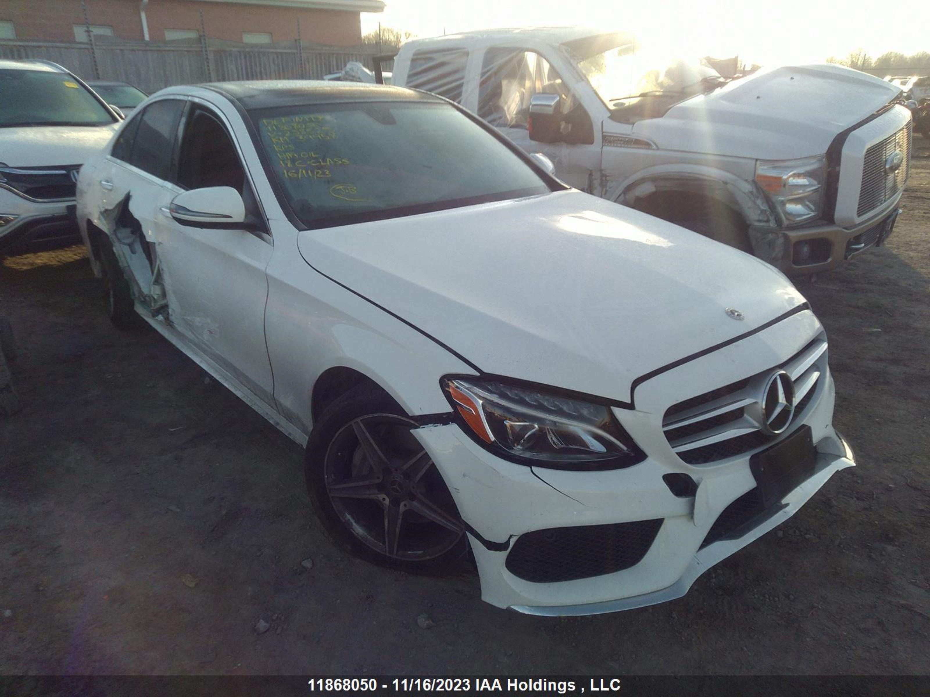 MERCEDES-BENZ C-KLASSE 2018 55swf4kb8ju258525