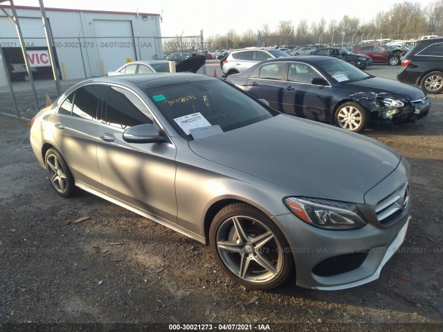 MERCEDES-BENZ C-CLASS 2015 55swf4kb9fu013272