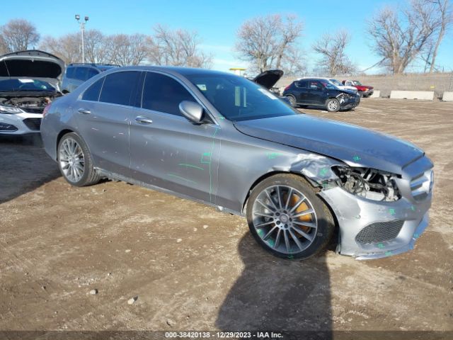 MERCEDES-BENZ C 300 2015 55swf4kb9fu014910