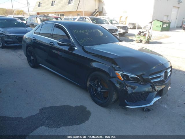 MERCEDES-BENZ C-CLASS 2015 55swf4kb9fu024403