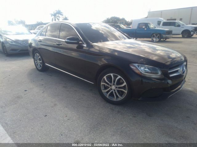 MERCEDES-BENZ C-CLASS 2015 55swf4kb9fu037541