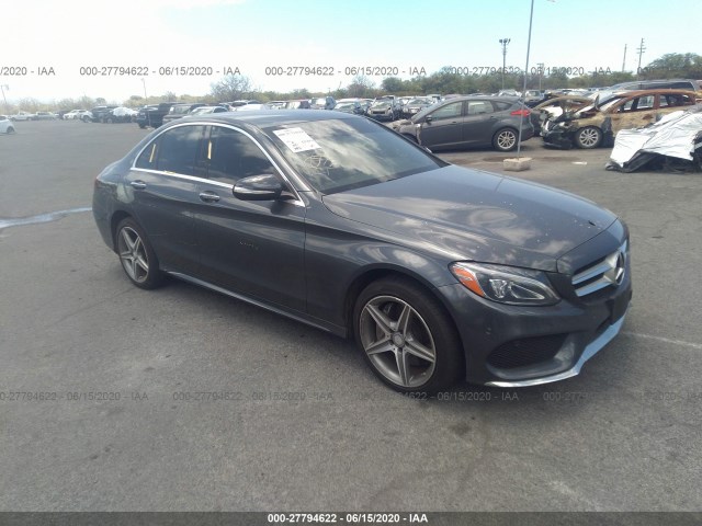 MERCEDES-BENZ C-CLASS 2015 55swf4kb9fu039595