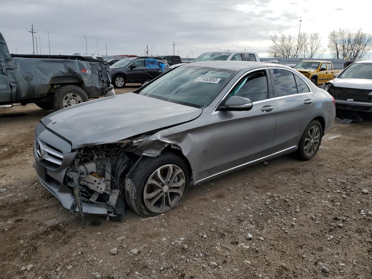 MERCEDES-BENZ C-KLASSE 2015 55swf4kb9fu073729