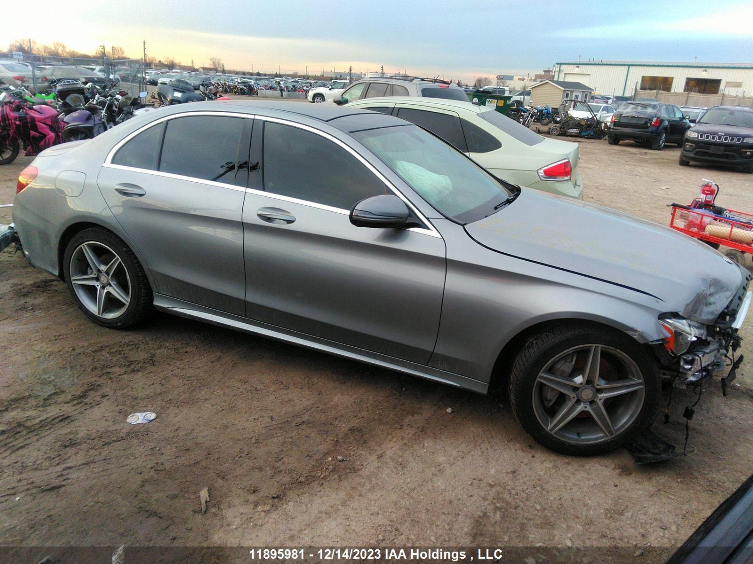 MERCEDES-BENZ C-KLASSE 2016 55swf4kb9gu142548