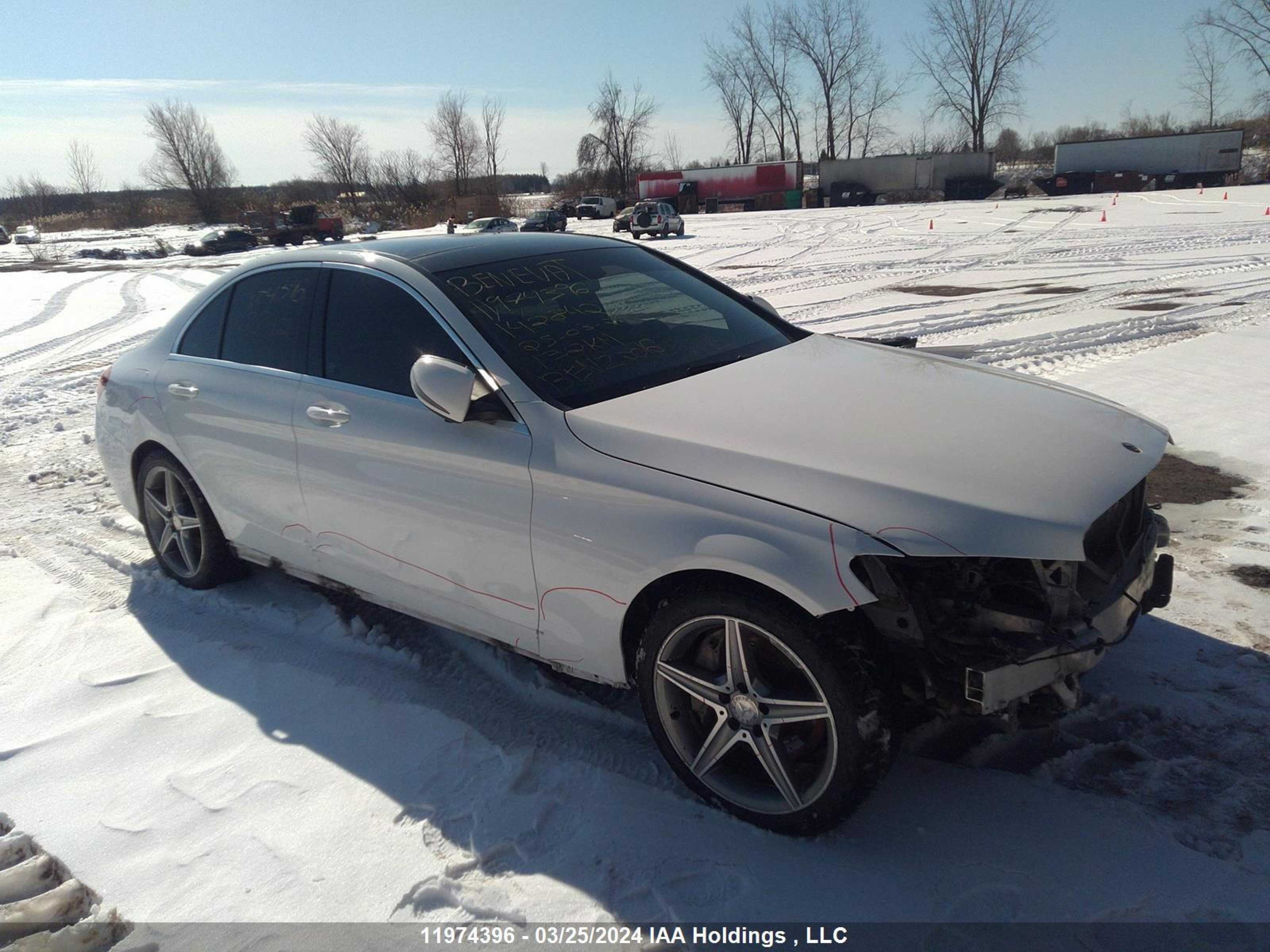 MERCEDES-BENZ C-KLASSE 2016 55swf4kb9gu142842