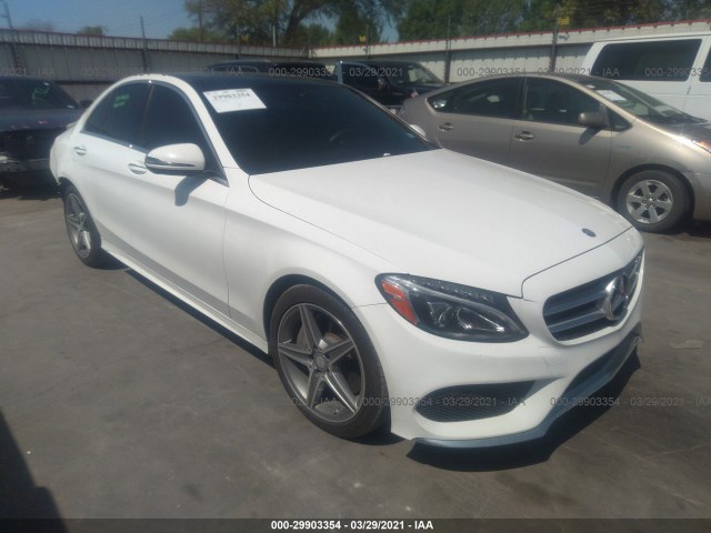 MERCEDES-BENZ C-CLASS 2017 55swf4kb9hu180881