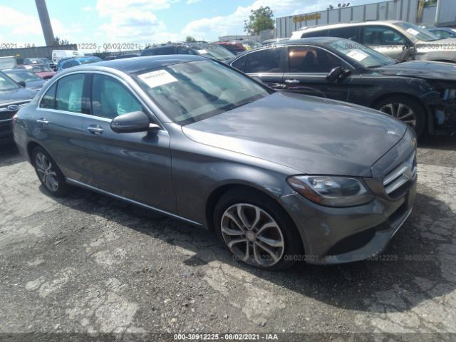 MERCEDES-BENZ C-CLASS 2017 55swf4kb9hu186101