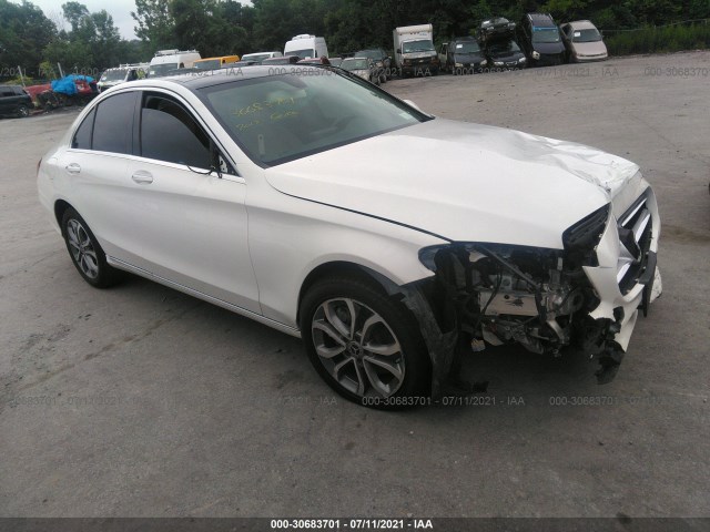 MERCEDES-BENZ C-CLASS 2017 55swf4kb9hu227505