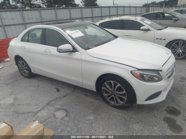 MERCEDES-BENZ C-CLASS 2017 55swf4kb9hu227861