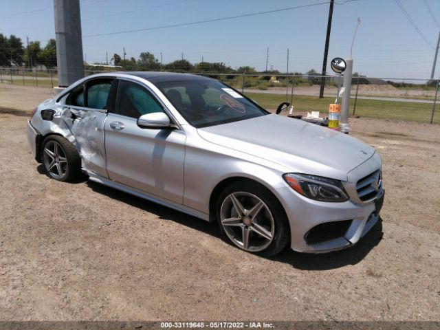 MERCEDES-BENZ C-CLASS 2015 55swf4kbxfu001986